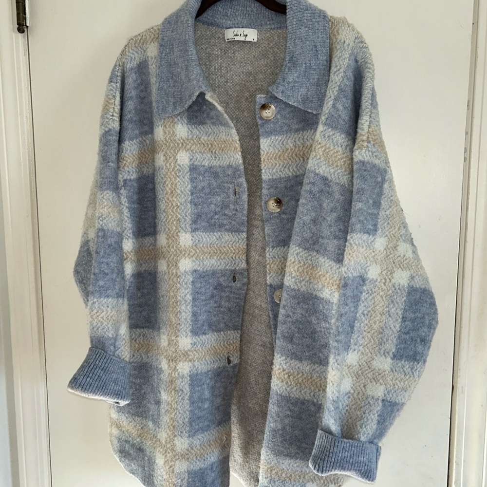 Sadie & Sage oversized sweater/jacket